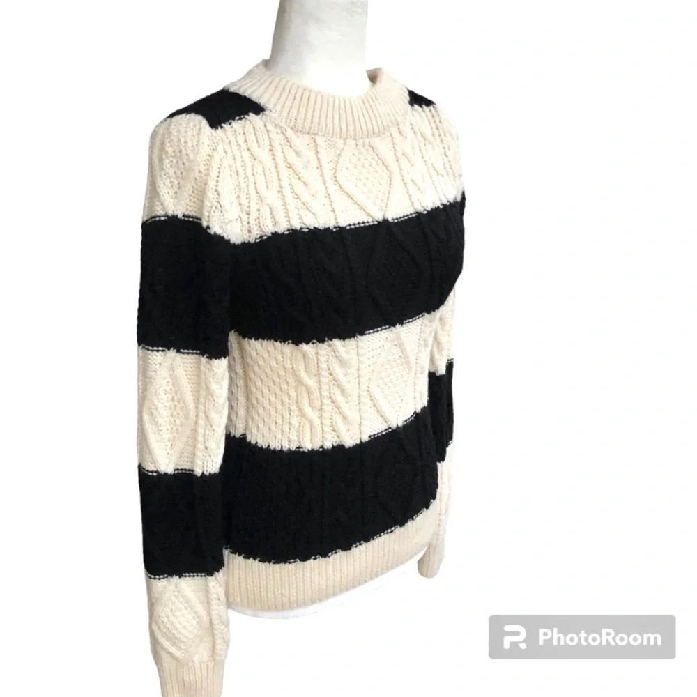 J. Crew Wool Hand Knit Sweater